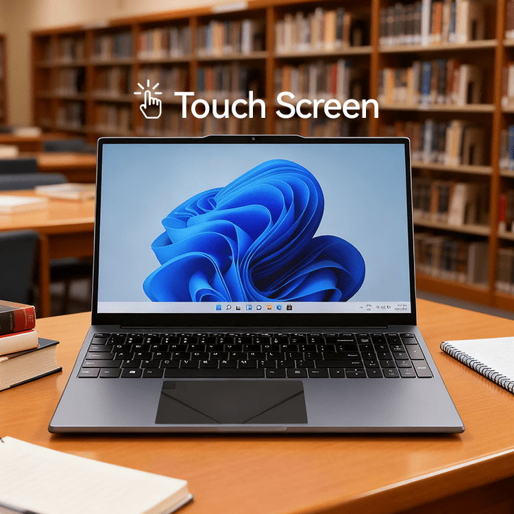 15.6 Inch N5095Touch Laptop TK-E157 - Image 3