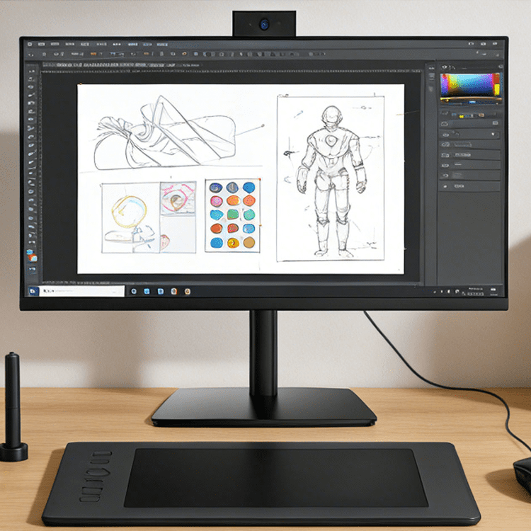 23.8 Inch I5-6500 All-in-One PC E26A - Image 3