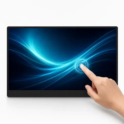 P156T 15.6 inch FHD IPS touch portable monitor with Type C and mini HDMI ports (3)