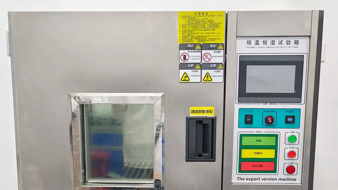 Programmable constant temperature and humidity test chamber