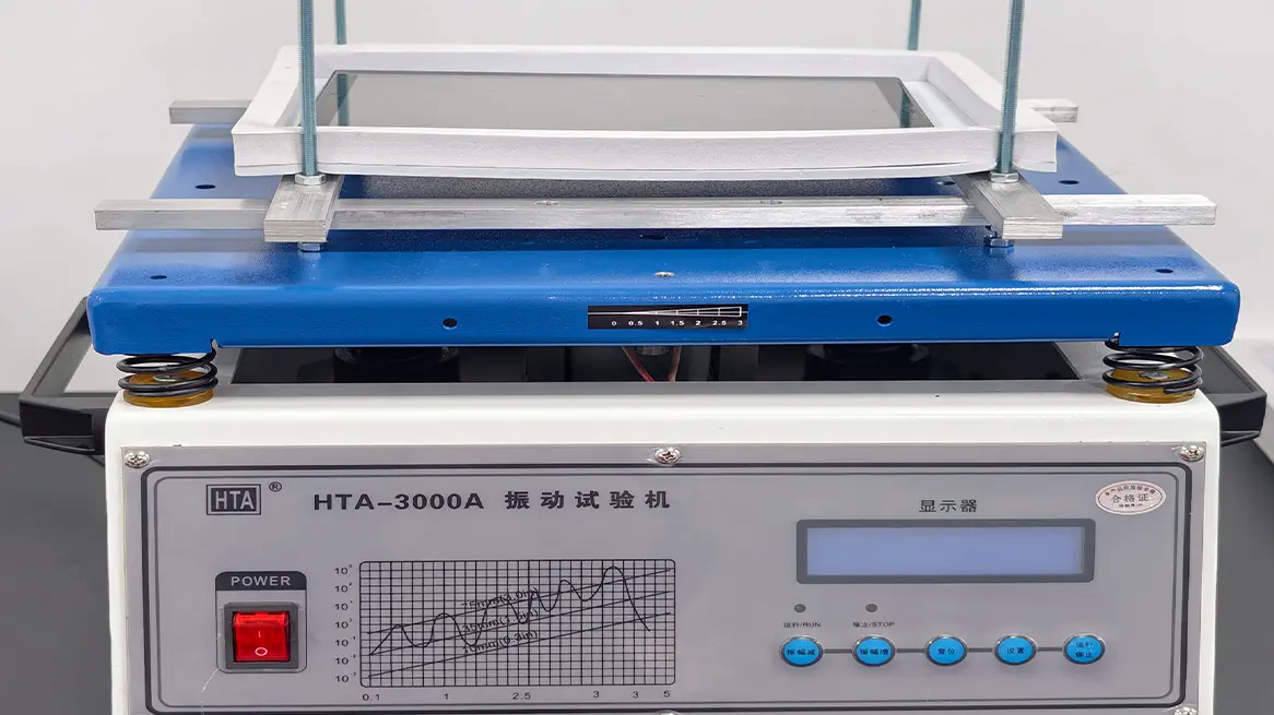 Vibration testing machine for bare machine vibration test