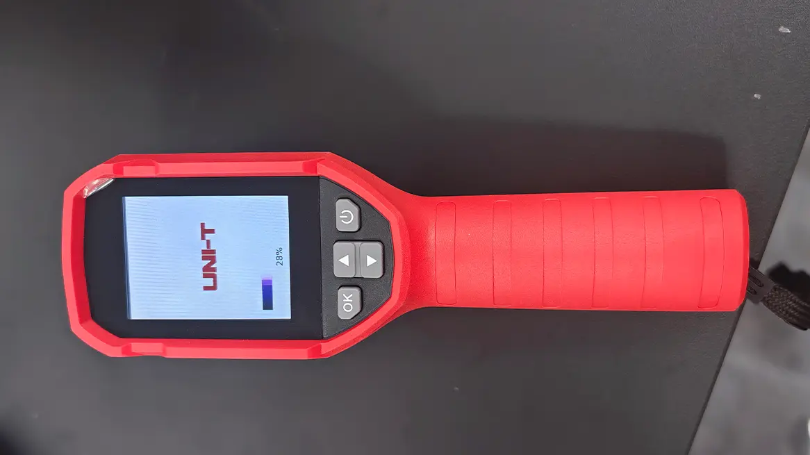 Infrared thermal imaging camera for temperature rise test